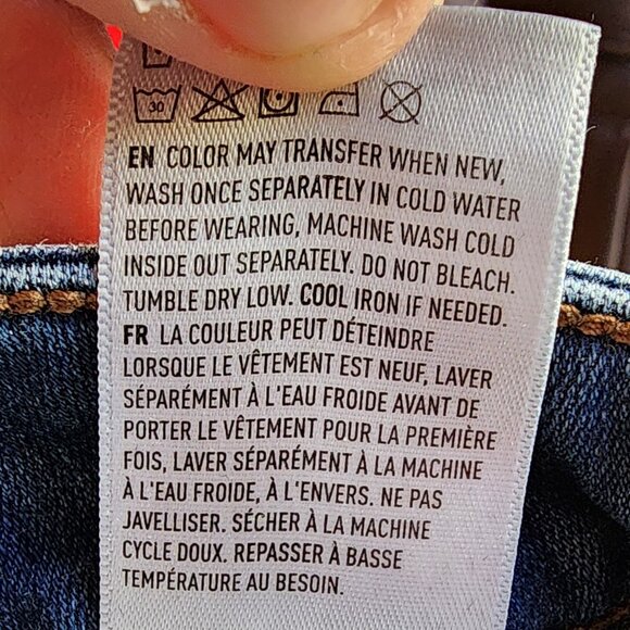 American Eagle Outfitters Medium Wash Hi-Rise Skinny Kick Jeans Size 8 - Picture 10 of 16